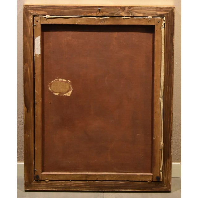 Giovanni Battista Beinaschi, Portrait of the Philosopher Heraclitus, 1670, Oil on Canvas For Sale - Image 12 of 13