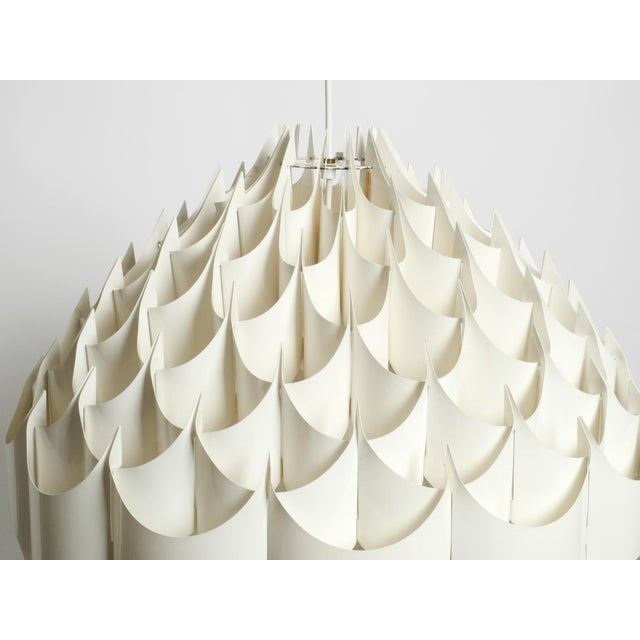 Plastic Large Rytmic Pendant Lamp by Havlova Milanda for Vest, Austria, 1969 For Sale - Image 7 of 16