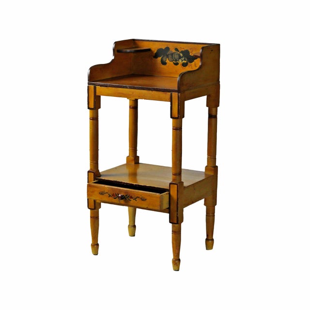 Antique Decorated Washstand For Sale In Providence - Image 6 of 6