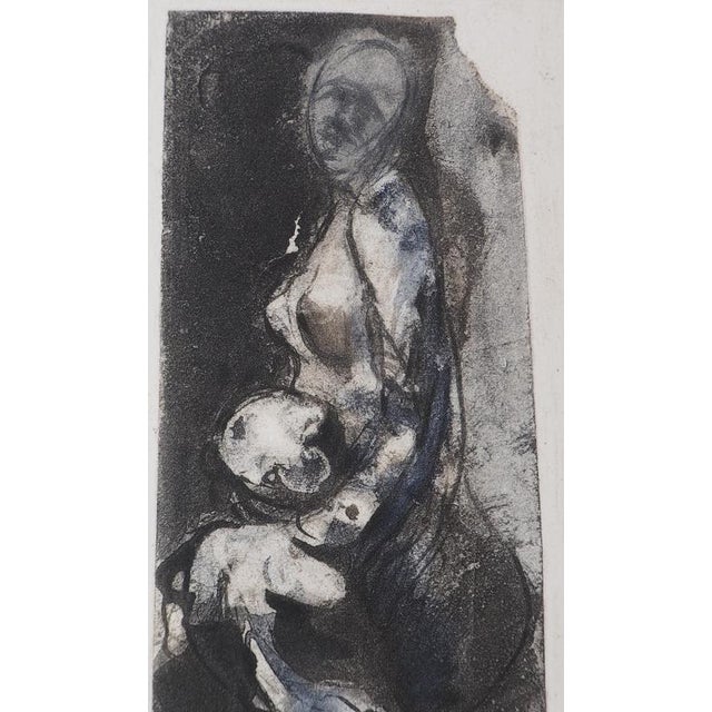 After Auguste Rodin, Nude, Maternal Love, Engraving For Sale - Image 3 of 6