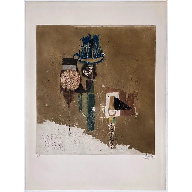 1960s Johnny Friedlaender, Untitled, 1960s, Etching For Sale - Image 5 of 6