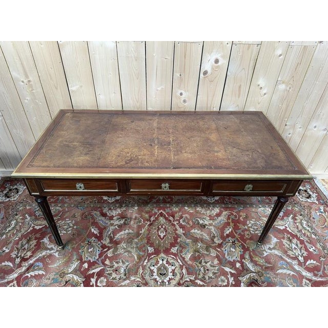 Artist: none period: 19th century style: louis 16th, directory condition: some repairs material: solid wood length:...