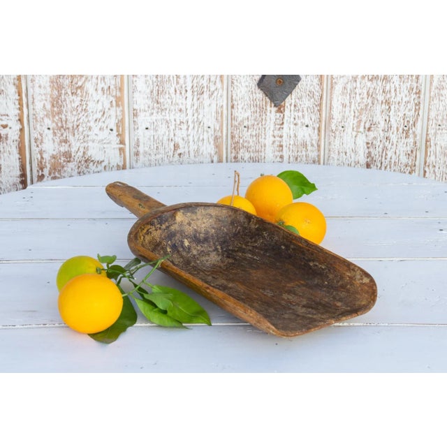 19th Century Primitive Antique Grain Scoop For Sale - Image 5 of 6