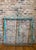 Antique Iron Mercantile Hanging Sign Frame in Turquoise For Sale - Image 17 of 18