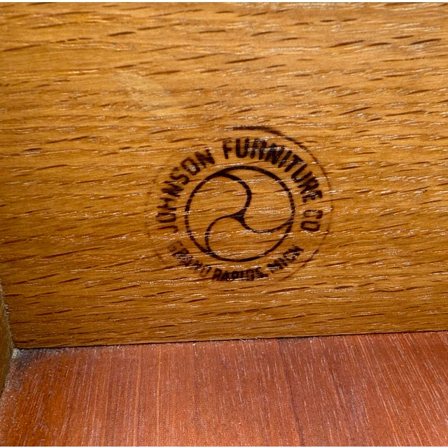 1940s Eliel Saarinen Designed Tallboy by the Johnson Furniture Co For Sale - Image 10 of 10