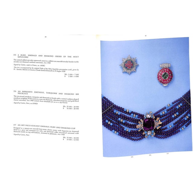 Paper Jewellery by Cartier - 21 May 1992 Christie's Geneva For Sale - Image 7 of 12