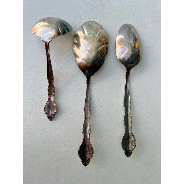 I have A set of 3 Serving spoons. 1965 Wakefield by International Silver Co. marked Deep Silver. 1. Gravy ladle 6 1/4...