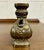 This is a gorgeous vintage Asian, possibly Chinese, bronzed brass ornate 5” vase. Dimensions: -3.25 in wide -2.5 in deep...