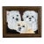 Ashley Beech Reid Framed Dog Portrait Painting For Sale