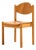 Stackable Oak Chair, 1970s For Sale