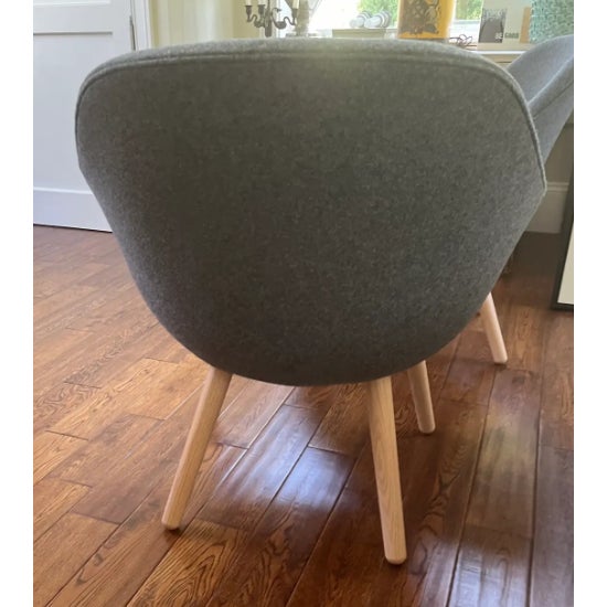 Mid-Century Modern About a Lounge 92 Armchair High Back For Sale - Image 3 of 4