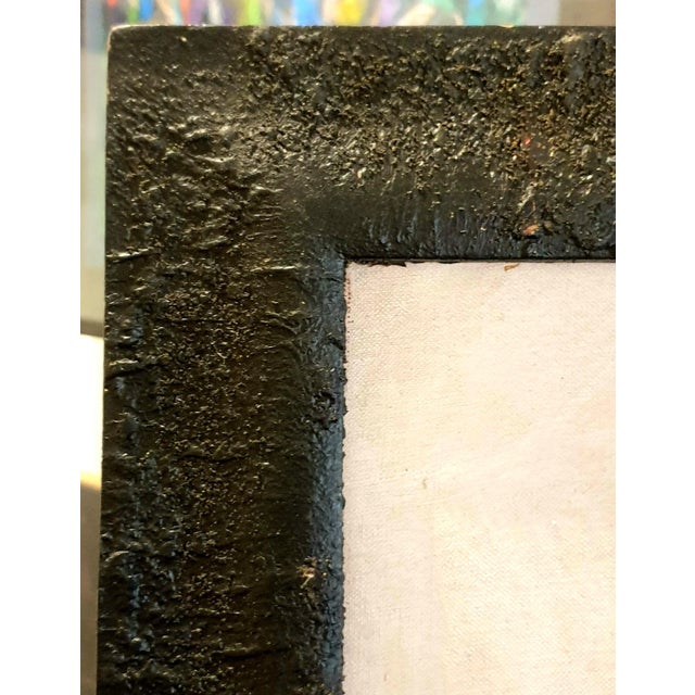 Large Scale Abstract Geometric Oil on Canvas. 'Artist's Lay Figures at Play' by Derek Carruthers. For Sale - Image 12 of 12