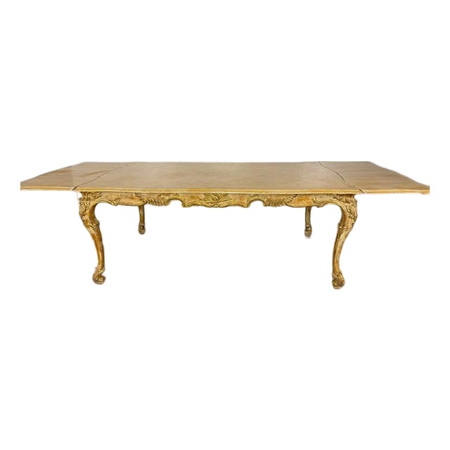 French Provincial Style Dining Table C. 1930's For Sale