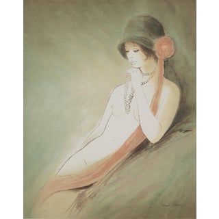 Bernard Charoy, Portrait de Charlotte, Lithograph For Sale