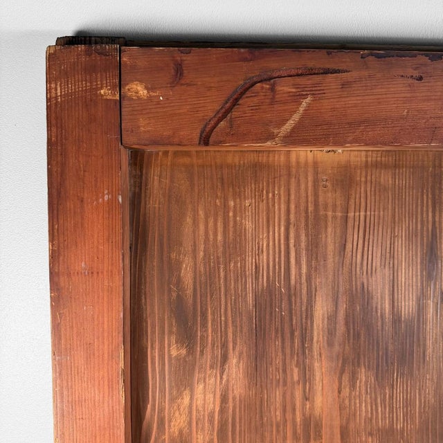 Antique Japanese Architectural Hikido Sliding Door Wall Panel, 1860s For Sale - Image 17 of 18