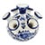 Vintage Delft Blue Tulipiere Vase For Sale