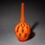 Orange Orange Murano Glass Vase by Barovier & Toso, Edition 1/1, Dated 1981 For Sale - Image 8 of 9