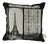 Paris Eiffel Tower Pillow - Black and White Art Deco Design For Sale