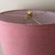 Mid-Century Modern 1990s Kate Spade Pink Striped Ceramic Cylinder Lamps Shades - Set of 2 For Sale - Image 3 of 7