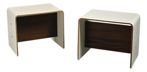 Bedside Tables by Pierre Guariche for La Plagne, 1968, Set of 2