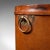 1900s Antique Victorian English Leather Storage Bin For Sale - Image 10 of 11