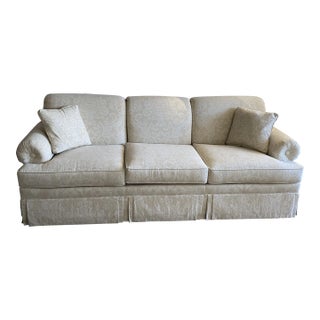 2000s Ethan Allen Preston Roll-Arm Sofa For Sale