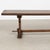 Early 20th Century French Chestnut Trestle Bench For Sale - Image 9 of 13