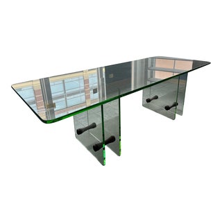 Pittsburgh Plate Glass Company Art Deco Dining Table For Sale