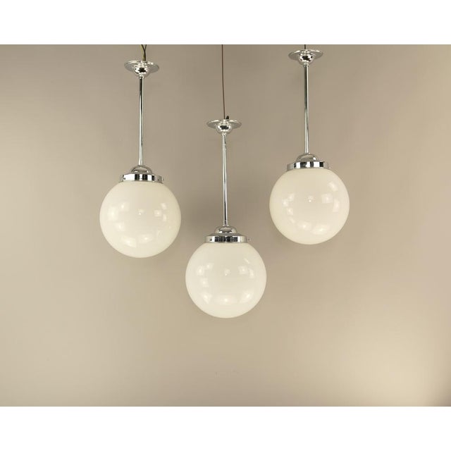 Contemporary Large Bauhaus Globe Pendant, Germany, 1920s For Sale - Image 3 of 10