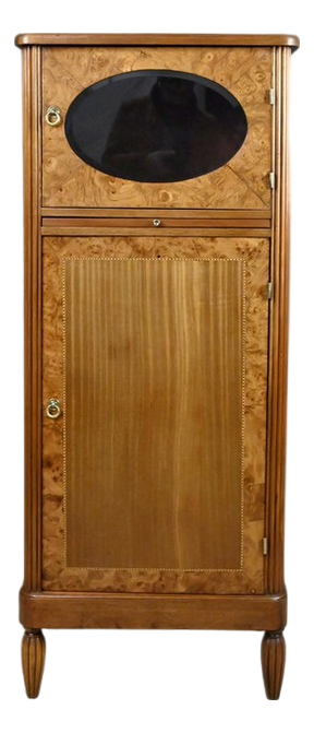 Early 20th Century Art Deco Burl and Mahogany Furniture, 1920s