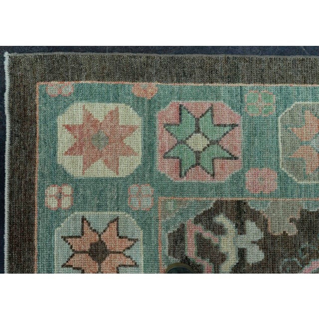 Turkish Oushak Rug 10'3" x 14'6" #20056 For Sale In Houston - Image 6 of 8