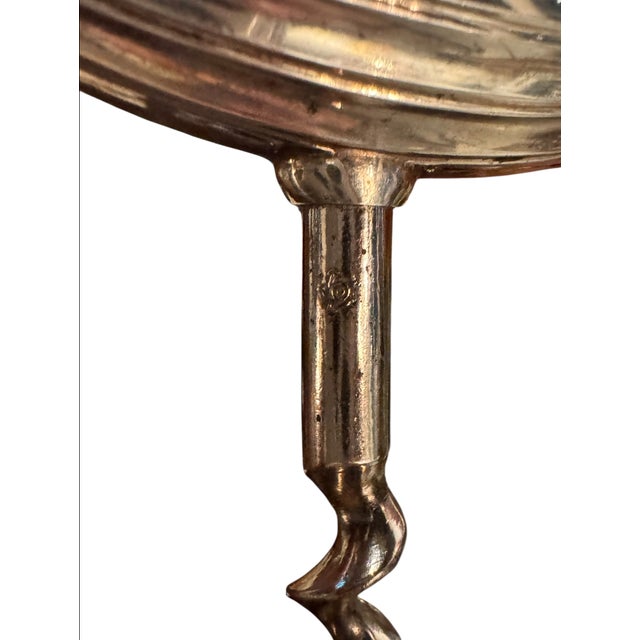 Ribbed Sterling Silver Barware by Pedro Duran Morales, C. 1950 For Sale - Image 11 of 12