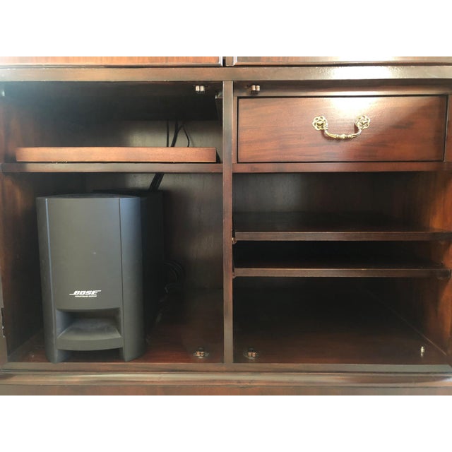 Century Furniture Mahogany Entertainment Center Chairish
