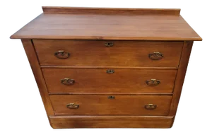 1900s Antique Cherry Dresser Victorian 3 Drawer