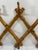 Wood 1950s Expandable Bulgarian Faux Bamboo Wooden Coat and Hat Rack For Sale - Image 7 of 18