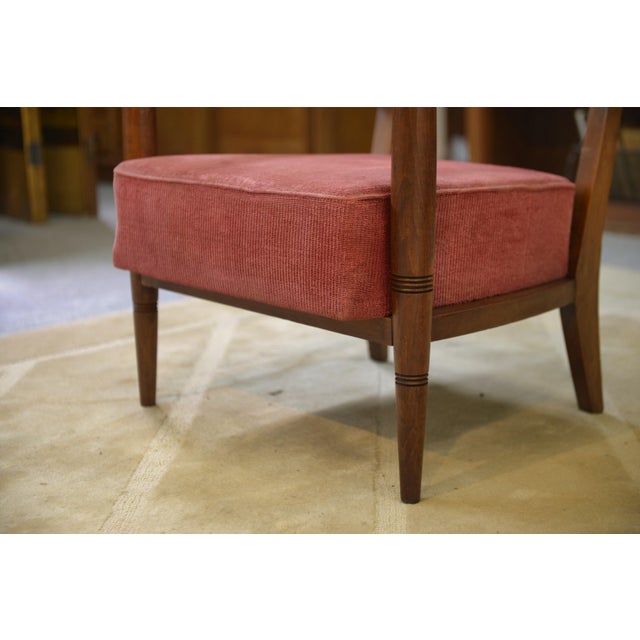 Brutalist Armchairs attributed to Audoux Minet, 1950s, Set of 2 For Sale - Image 6 of 14