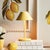 Metal Alluna Cordless Led Lamp 10" - Yellow For Sale - Image 7 of 7