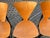 Italian Triangle Dining Chairs, 1980s, Set of 4 For Sale - Image 6 of 18