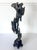 Chinese Scholar Stone Tall Slender Lingbi Rock on Display Stand For Sale - Image 13 of 17