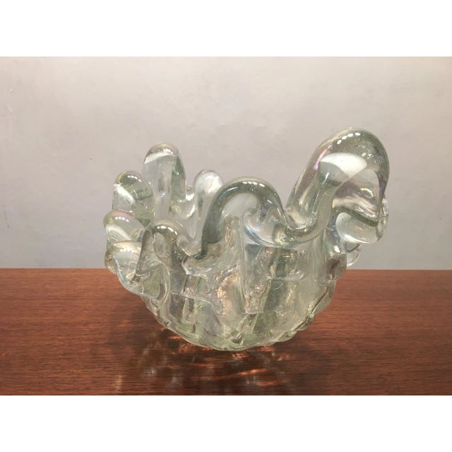 A Grosse Costolature Bowl by Ercole Barovier for Barovier & Toso, 1942 For Sale - Image 6 of 7