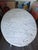 Antique White Marble Top Wicker Table For Sale - Image 4 of 8