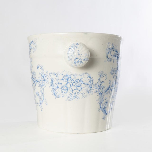 Blue 19th Century Victorian Blue and White Chamber Set - Set of 5 For Sale - Image 8 of 18