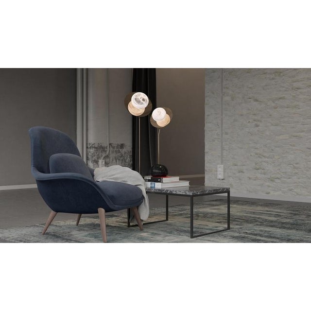 Reflex Floor Lamp by United Alabaster For Sale - Image 9 of 10