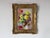 Vintage Floral Still Life Oil Painting on Canvas – Framed For Sale - Image 4 of 12