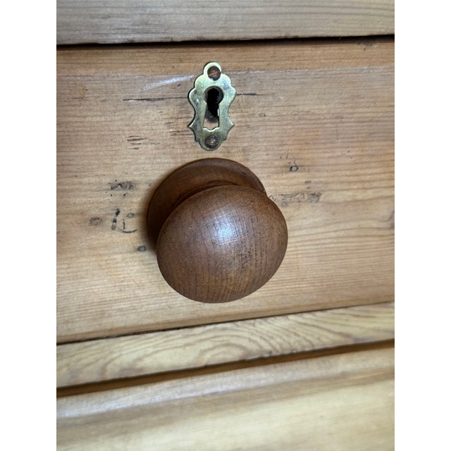 Antique Pine Two Over Two Drawers - Chest of Drawers From England For Sale - Image 12 of 18