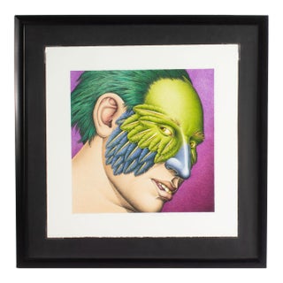 1993 “Hummingbird” Lithograph by Robert Lostutter For Sale