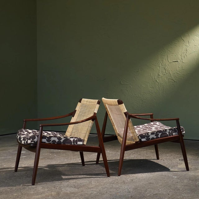 Lounge Chairs by Hartmut Lohmeyer for Wilkhahn, Germany, 1950s, Set of 2 For Sale - Image 4 of 13