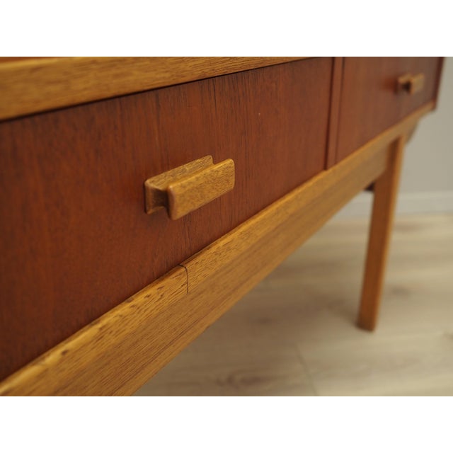 Vintage Danish Teak Highboard, 1960s For Sale - Image 17 of 18