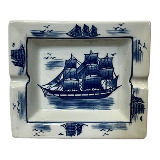 Nantucket Sailing Ship Ashtray For Sale