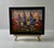 Impressionist Oil Painting Sailboats and Orange Sunset Oleksiy Ivanyuk For Sale - Image 3 of 9